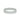 WHITE Glow-In-The-Dark Silicone Bracelet plain grouped