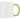 White - Lime Green SimpliColor 12 oz. Ceramic Mug with ColorPop plain