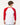 White/ Red Raglan Three-Quarter Sleeve Baseball T-Shirt - 5540