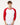 White/ Red Raglan Three-Quarter Sleeve Baseball T-Shirt - 5540