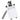 White Travel Tote Luggage Tag plain