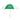 WHITE WITH GREEN 60" Arc Golf Umbrella  grouped
