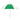 WHITE WITH GREEN 60" Arc Golf Umbrella plain grouped