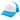 WHITE WITH LIGHT BLUE Convoy Trucker Cap plain grouped