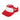 WHITE WITH RED Baseline Foam Visor plain grouped