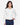 White Women's Crown Collection® Oxford Woven Dress Shirt - D630W