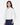 White Women's Crown Collection® Oxford Woven Dress Shirt - D630W