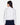 White Women's Long Sleeve Oxford Dress Shirt - M600W