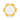 Yellow/White Ahead Poker Chip with Ball Marker plain