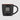 Zanzibar - 12 oz. Matte Black Ceramic Mug with ColorPop