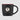 Zanzibar - 12 oz. Matte Black Ceramic Mug with ColorPop